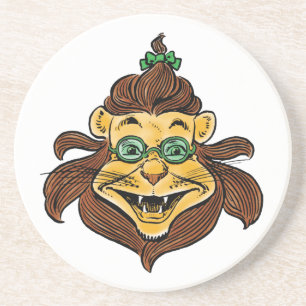 Tovenaar van Oz, Lon die Groene Glasbril draagt Zandsteen Onderzetter