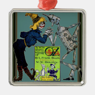 Tovenaar van Oz metaal ornament