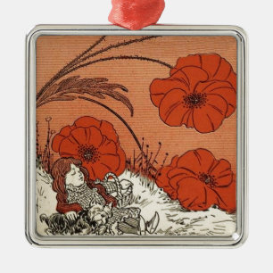 Tovenaar van Oz Metalen Ornament