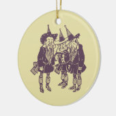 Tovenaar van Oz Munchkins Keramisch Ornament (Links)
