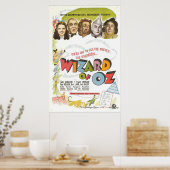  Tovenaar van Oz Musical Fantasy Film Poster (Keuken)