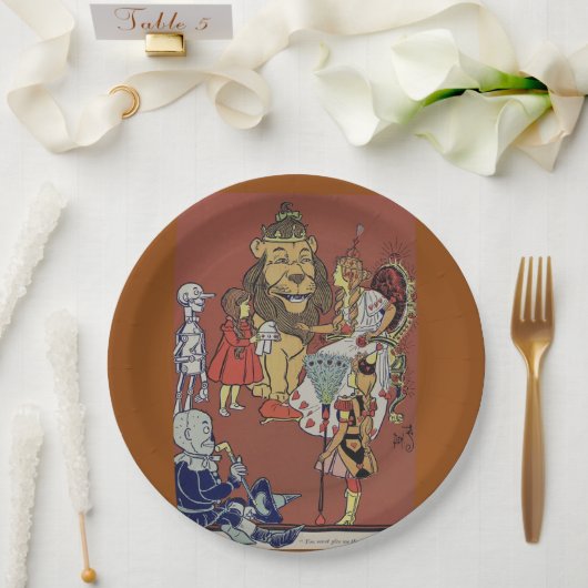 Tovenaar van Oz Paper Bord (Huwelijk)