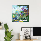 Tovenaar van Oz Poster (Thuiskantoor)