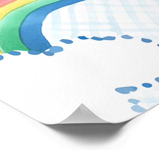 Tovenaar van Oz Regenboog Muurkunst Print (Hoek)