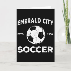 Tovenaar Van Oz Smaragd Stad Voetbal Voetbal Kostu Kaart