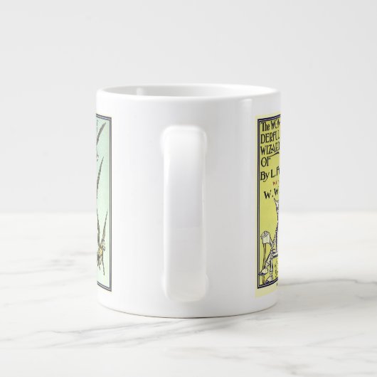 Tovenaar van Oz Sprookjesfiguren Jumbo Mok (Achterkant)