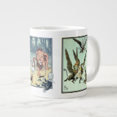 Tovenaar van Oz Sprookjesfiguren Jumbo Mok (Voorkant rechts)