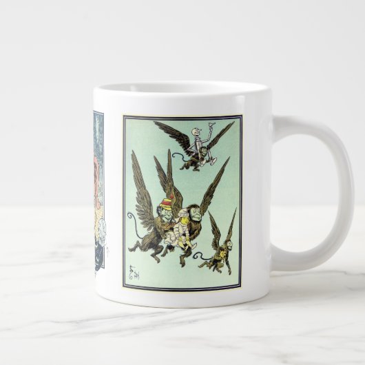 Tovenaar van Oz Sprookjesfiguren Jumbo Mok (Rechts)