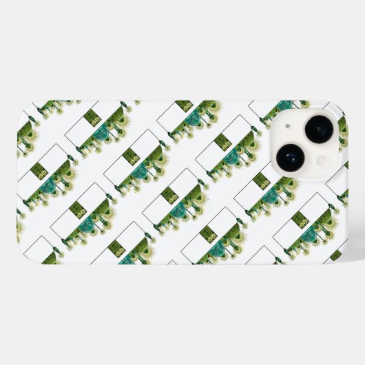 Tovenaar van Oz, The Emerald City Case-Mate iPhone Case (Achterkant (horizontaal))