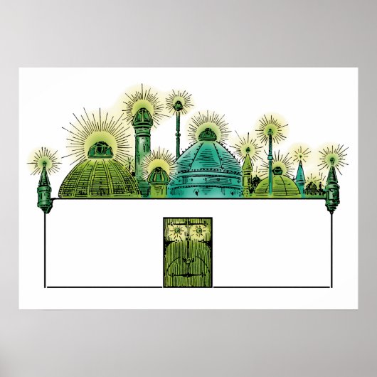 Tovenaar van Oz, The Emerald City Poster (Voorkant)