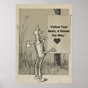 Tovenaar van Oz-Tin Man Poster