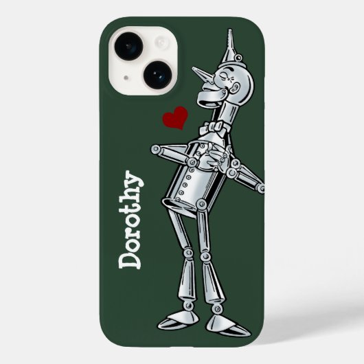  Tovenaar van Oz, Tinman Happy Smile heeft hart Case-Mate iPhone Case (Achterkant)
