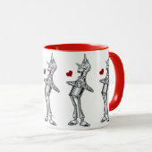 Tovenaar van Oz, Tinman Happy Smile heeft hart Mok (Voorkant rechts)