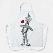 Tovenaar van Oz, Tinman Happy Smile heeft hart Schort (Voorkant)