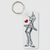  Tovenaar van Oz, Tinman Happy Smile heeft hart Sleutelhanger (Voorkant)