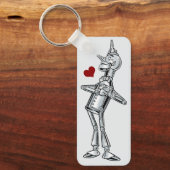  Tovenaar van Oz, Tinman Happy Smile heeft hart Sleutelhanger (Voorkant)