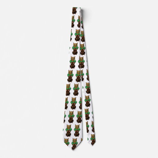  Tovenaar van Oz Toto Dog met Groene Bow Stropdas (Voorkant)