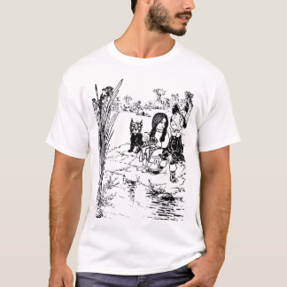 Tovenaar van Oz Toto, Dorothy en Scarecrow T-shirt