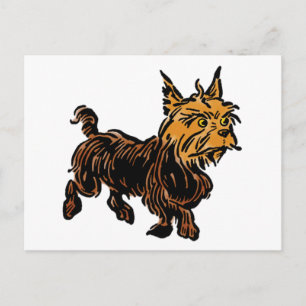  Tovenaar van Oz, Toto the Cute Puppy Dog Briefkaart