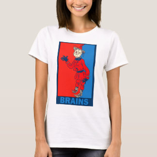 Tovenaar van Oz van Denslow: Brains T-shirt
