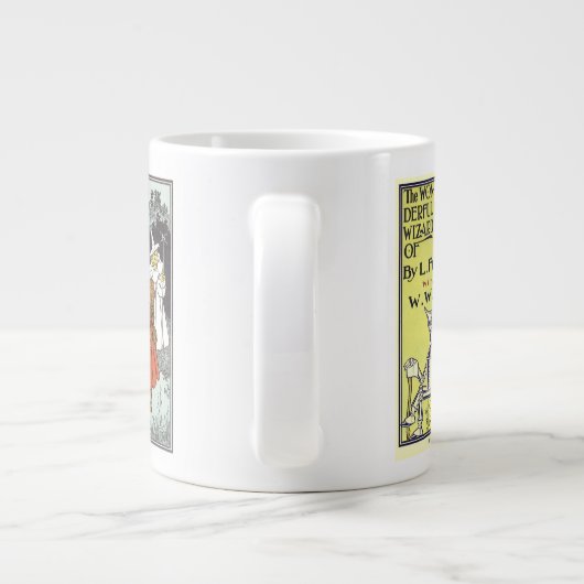 Tovenaar van Oz, Verschillende Karakters van het Jumbo Mok (Achterkant)