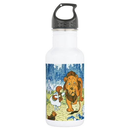 Tovenaar van Oz Waterfles (Voorkant)