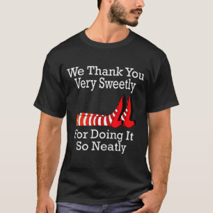 Tovenaar van Oz - Wij danken u zeer vriendelijk T-shirt