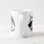 Tovenaar van Oz, Woman Munchkin Portrait Jumbo Mok (Achterkant)