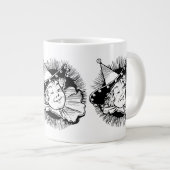 Tovenaar van Oz, Woman Munchkin Portrait Jumbo Mok (Voorkant rechts)