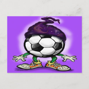 Tovenaar Voetbal Briefkaart