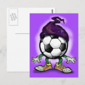 Tovenaar Voetbal Briefkaart (Voorkant / Achterkant)