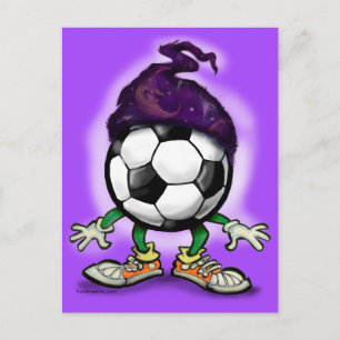 Tovenaar Voetbal Briefkaart