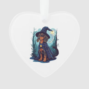 Tovenaars Wiener � Magische Dachshund Ornament