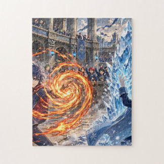 Tovenaarsacademie Duël Legpuzzel