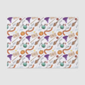 Tovenaarschool Magie Decoupage Papier, Fantasie Tissuepapier (Voorkant)