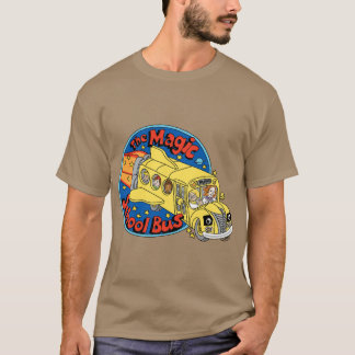 Tovenaarschoolbus meisje t-shirt