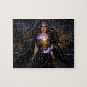 Tovenares van de Arcane Kaars Legpuzzel