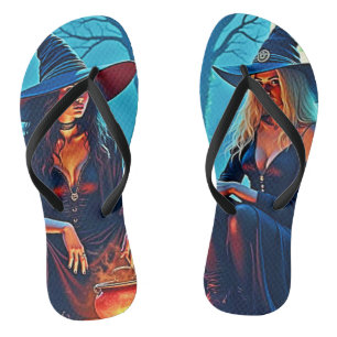 Tovenaressen Ketel Toverachtig Teenslippers