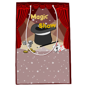 Tover Show Rode Bedankt Medium Cadeauzakje