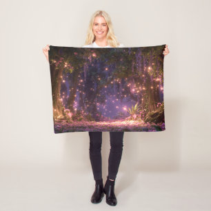 Toverachtig Betoverd Woud Fleece Deken