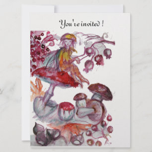 TOVERBOSJE MET PADDENSTOELEN KAART