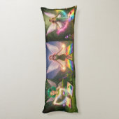 Toverfee bruiloftsbadkussen lichaamskussen (Achterkant (Verticaal))