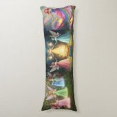 Toverfee bruiloftsbadkussen lichaamskussen (Voorkant Verticaal)