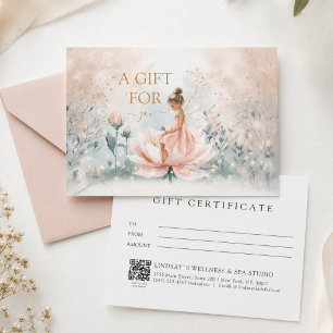 Toverige Fee QR-code Zakelijke Cadeaubon