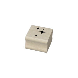 Toverige Halloween Magie Twinkelende Sterren Rubberstempel