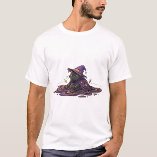 toverkat smeltend t-shirt