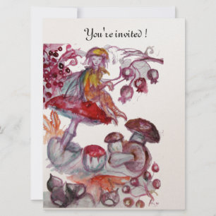 TOVERKONIJN VAN PADDENSTOELEN champagne Kaart