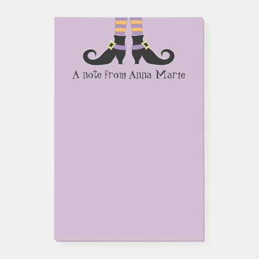 Toversierheksenschoenen post-it® notes (Voorkant)
