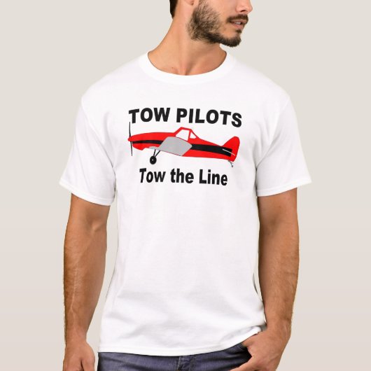 Tow Pilots Tow the line T-shirt (Voorkant)