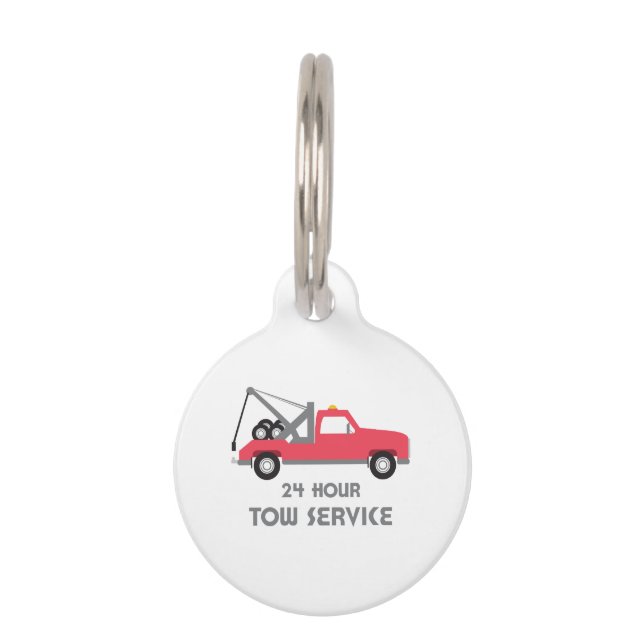 Tow-service Huisdierpenning (Voorkant)